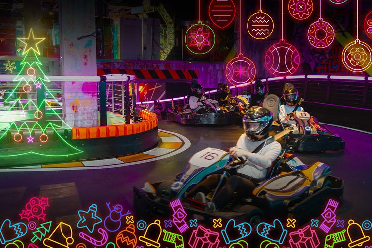 Christmas E-Karting at Gravity MAX