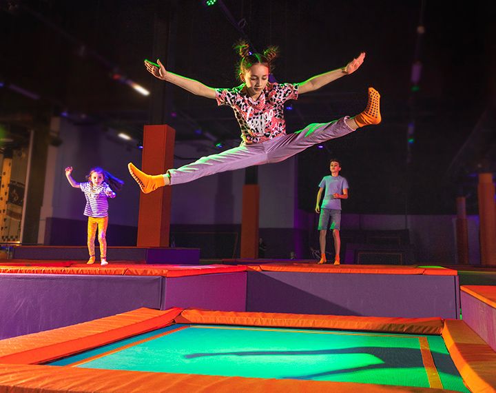 Trampoline Open Jump Gravity Active Castleford